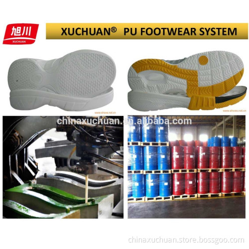 polyester system PU material for shoe sole